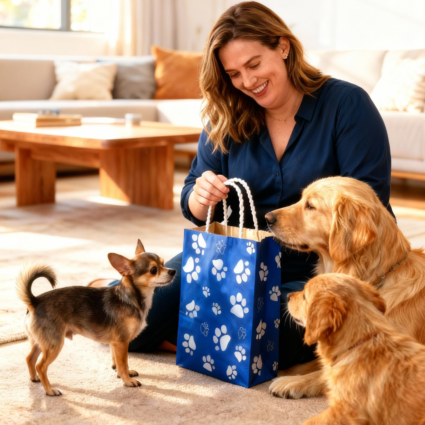 Paw Print Gift Bag β Ready to Gift π