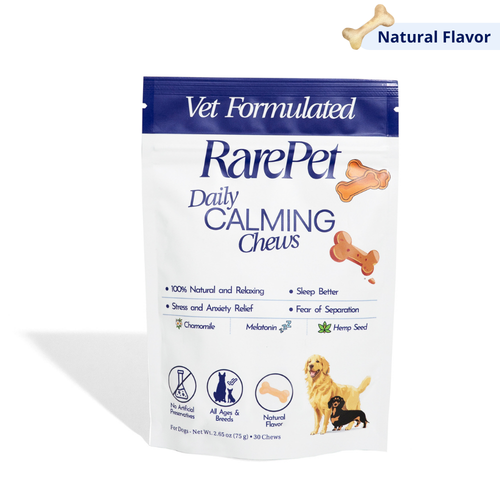 Natural Calming Treats for Dogs - Daily Anxiety & Stress Relief