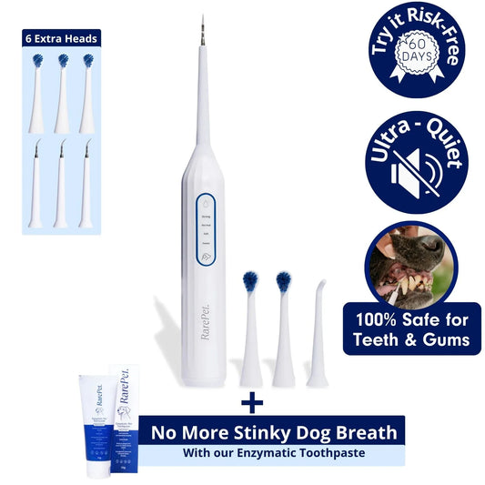 Complete Dog Dental Scaling Kit + Natural Enzymatic Toothpaste