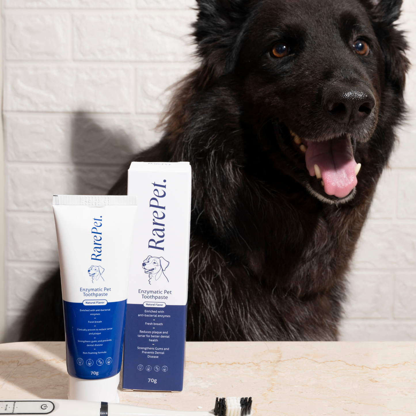 Natural Enzymatic Dog Toothpaste – Removes Tartar & Plaque