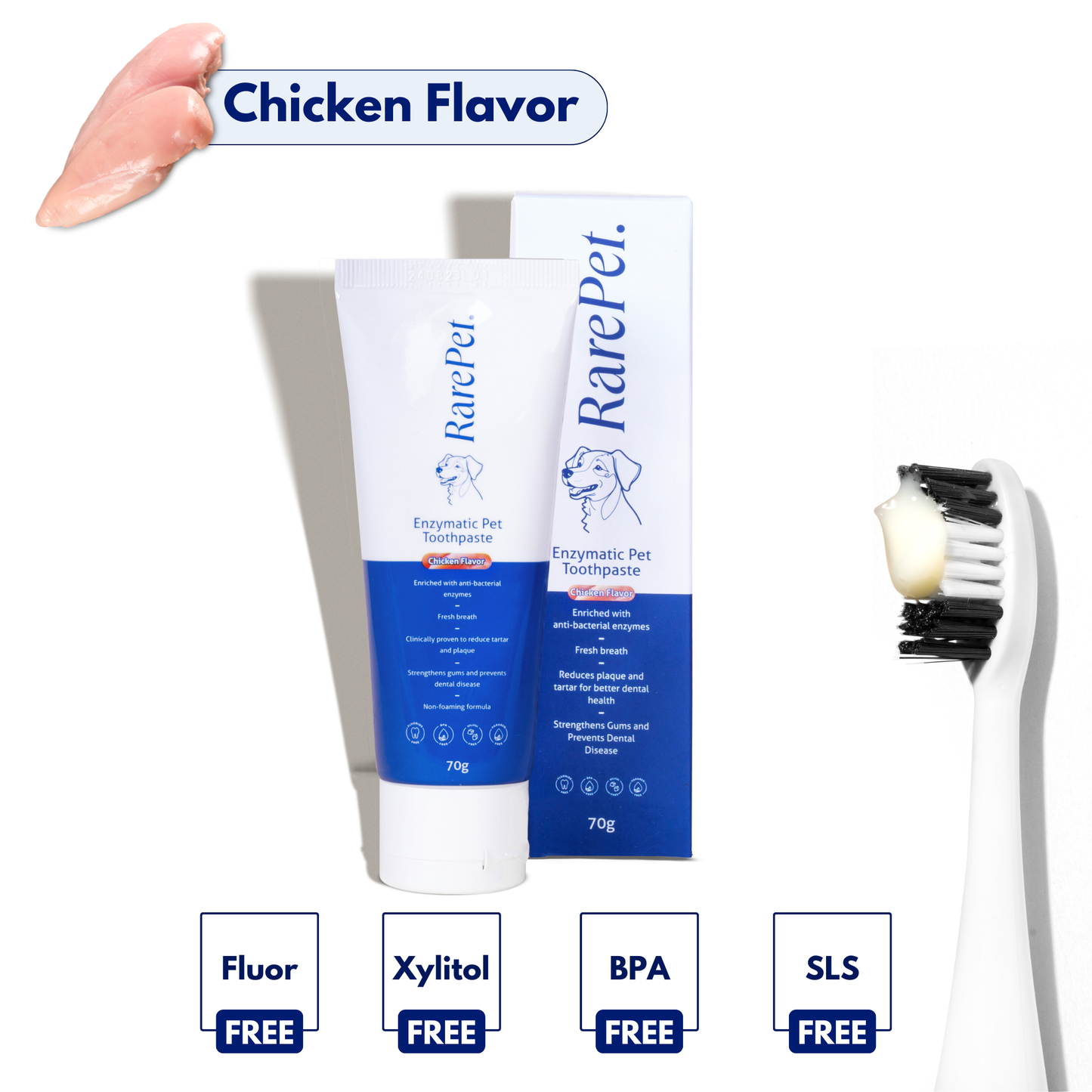 Natural Enzymatic Dog Toothpaste – Removes Tartar & Plaque