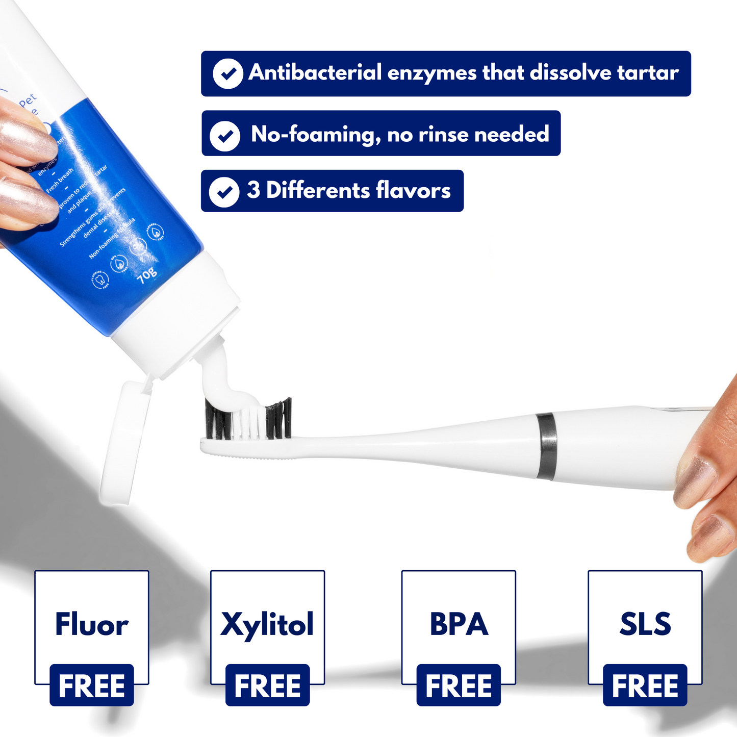 Natural Enzymatic Dog Toothpaste – Removes Tartar & Plaque